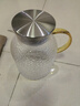 京东京造 凉水壶 高硼硅玻璃茶水分离耐热耐高温冷水壶泡茶杯大容量1.8L 实拍图
