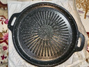 麦饭石烤肉盘家用不粘锅铁板烧韩式烤肉锅电磁炉卡式炉户外烤盘 太阳花烤盘 28cm 实拍图