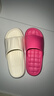 洁丽雅拖鞋女夏季室内家居家用浴室洗澡防滑防臭EVA情侣静音凉拖鞋男夏 浅灰 【2.0版本 |  升级不加价】 42-43 【适合41-42码】 实拍图