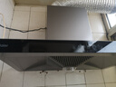 海尔（Haier）抽油烟机 顶吸欧式吸油烟机  420pa大风压大吸力 自清洁  厨房家用烟灶套装T3S+BE6液【套装商品】 实拍图