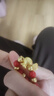 金小貅黄金转运珠女足金999福袋吊坠3D硬金钱袋路路通送女友礼物宝宝金 0.5g,福袋转运珠 实拍图