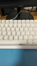 RK98机械键盘无线2.4G有线蓝牙三模键盘笔记本家用办公台式机游戏键盘100键98配列RGB背光白色青轴 实拍图
