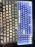 罗技（Logitech）K98M PLUS客制化机械键盘 有线无线蓝牙键盘三模mac ipad键盘98键电脑电竞游戏办公键盘AI 热插拔 【升级三模】K98M PLUS蓝紫-卡皮巴拉 实拍图