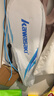 川崎（KAWASAKI）羽毛球拍超轻碳素中杆对拍KD-1pro黑紫+桃粉已穿线+6球+手胶+拍包 实拍图