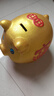 金猪存钱罐只进不出儿童陶瓷储蓄罐储钱罐大容量可爱摆件生日礼物 【不可取钱】12寸-可存5万 实拍图