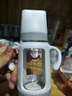 爱得利（evorie）玻璃奶瓶 宽口径带保护套带手柄奶瓶 婴儿奶瓶160ml (0-3个月+) 实拍图