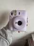 富士（FUJIFILM）instax  mini12 一次成像 立拍立得相机 mini12 鸢尾紫 套餐九（官方标配+相机包+相册+白边相纸40张） 实拍图