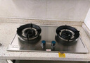 志高（CHIGO）燃气灶天然气液化气灶煤气灶家用猛火5.2kw双灶一级能效节能省气灶具台嵌两用厨房免开孔 品牌补贴 【特价款】 不锈钢面板+五环猛火+聚能环 管道天然气丨5.2kW 实拍图