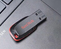 闪迪（SanDisk）16GB USB2.0 U盘 CZ50酷刃 黑红色 小巧便携 时尚设计 安全加密软件 实拍图