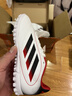 阿迪达斯（adidas）童鞋新款男大童耐磨运动世界杯足球鞋 IH0103白/黑/红 实拍图