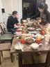 源氏木语实木餐椅黑胡桃木复古椅子餐厅吃饭靠背椅家用软包椅 【1】黑胡桃木0.47米餐椅(有机皮墨绿色)仿真藤 实拍图