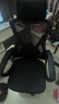 锦汐 电脑椅家用办公椅子靠背人体工学椅学习转椅老板座椅游戏电竞椅 【可后躺】黑框黑网 实拍图