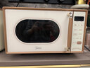 美的（Midea）小滋味微波炉烤箱一体机小型家用微波炉光波加热一级能效平板变频复古美拉德风C1G2 实拍图
