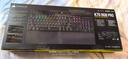美商海盗船(USCORSAIR) K70 RGB PRO 机械键盘 游戏键盘 全尺寸 8000Hz 竞技模式 铝框体 黑色 樱桃红轴 实拍图