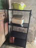 UOEN厨房多功能置物架家用落地多层储物柜微波炉收纳放锅用具货架子 实拍图