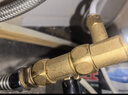 钻芯 净水器配件4分转2分进水三通阀门开关纯水机通用铜球阀接头钻芯 3分快接进水三通 实拍图