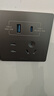 公牛（BULL）开关插座 G12系列五孔插座带USB+Type-C接口30w快充G12E537 灰 实拍图