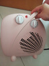 奥克斯（AUX）暖风机取暖器办公室电暖气家用节能台式电暖器热风机200A2 香槟色-双温控【升级2.2米加长加粗线】 实拍图