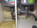 裕津（HSPA）厨房下水管道全套洗菜盆双槽水槽防臭7606 实拍图