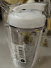 贝瑟斯 摇摇杯水杯运动健身水杯奶昔杯子代餐杯蛋白粉搅拌杯子680ML白色 实拍图