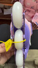 乐秀（ROADSHOW）轮滑鞋儿童专业可调滑冰鞋男女童初学者轮滑鞋3-6-12岁RX1S溜冰鞋 全闪粉紫单鞋【送轮滑包大礼包】 S 小码(28-31适合2-5岁) 实拍图