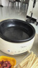 美的（Midea）电火锅 火锅专用锅3-4人 电锅一体家用多功能锅 一锅多用宿舍电煮锅 电热锅分体可拆 4L 【热销| 可拆洗锅身】 28P151 实拍图
