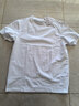 京东京造10A抗菌男士t恤短袖打底衫男装衣服新款纯棉圆领休闲内搭新年白L 实拍图