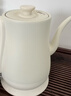 金灶（KAMJOVE） 茶艺专用泡茶烧水壶优雅长嘴电热水壶随手泡开水壶自动断电热水壶煮水壶家用1L 1L T-93（象牙白色） 实拍图