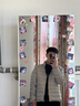 马登工装美式轻薄立领排骨羽绒服男春冬保暖内胆短款羽绒夹克男士外套 浅灰色 【立领/合身版型/男士轻薄羽绒服/羽绒内胆】 L 实拍图