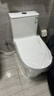 九牧（JOMOO）11322-2-2/31KB-1抗菌一级水效大冲力马桶虹吸式加坐便器305坑距 实拍图