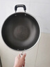 炊大皇 炒锅 304不锈钢炒菜锅煎锅 平底不粘炒锅32cm 可立可视盖不挑灶 实拍图