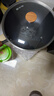 炊大皇铁锅家用无涂层不锈炒锅燃气灶专用炒锅炒菜锅平底锅极铁锅30cm 实拍图