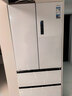 美的（Midea）M60机皇550法式四开门冰箱523L大容量超薄嵌入式双系统除菌一级能效制冰白MR-550WUFIPZE国家补贴 实拍图