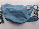 Lee饺子包女潮牌休闲大容量斜挎包男士单肩包户外运动挎包 牛仔蓝 实拍图
