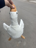 网红大白鹅公仔抱枕女生床上玩偶可爱枕头靠垫儿童大号毛绒玩具 大鹅 50厘米 实拍图