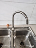 京东京造 厨房水龙头304不锈钢双水花360°旋转冷热双控适用于水槽洗菜盆 实拍图