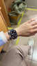 Apple/苹果 【新年礼】Watch S11 智能手表GPS款42毫米银色铝金属表壳雾紫色运动型表带S/M 实拍图
