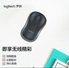 罗技（Logitech）M185鼠标 无线鼠标 办公鼠标 对称鼠标 黑色灰边 带无线2.4G接收器 实拍图