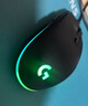 罗技（G）G102第二代游戏鼠标 RGB流光灯效鼠标 轻量化  游戏级8000DPI传感器 黑色 200-8000DPI 实拍图
