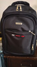 袋鼠双肩包男士背包大容量行李旅游包学生书包女初中商务笔记本电脑包 黑色配红标 实拍图