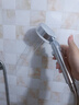 Rosecret【德国】增压淋浴花洒喷头全套强劲家用多功能洗澡手持莲蓬喷头 【星光银】单喷头+1.5米防爆软管丨浴室浴霸带软管 硅胶出水孔密集大出水量畅享淋浴 实拍图