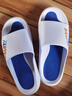 回力运动拖鞋男浴室内户外减震防滑厚底凉拖鞋HL39651白蓝色44-45码 实拍图