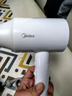 美的（Midea）1亿负离子电吹风 护发不伤发吹风机 大功率快干家用吹风筒FJ208极地白 1800W 节日/生日礼物推荐 实拍图