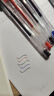 uni三菱（uni）UM-100学生用中性笔签字笔混色(替芯UMR-5)0.5mm（3黑1蓝1红）5支装 实拍图