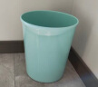 地球卫士13L经典圆形垃圾桶 家用简约客厅厨房办公卫生间圆形纸篓灰色*10J 实拍图
