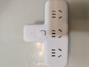 公牛（BULL）插座扩展器一转多/一转三插座/转换插头/转换器/插排/插线板 适用卧室厨房  3位总控GN-9603K白色 实拍图