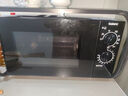 格兰仕（Galanz）微波炉烤箱一体机 平板式不锈钢内胆23升大容量家用光波炉机械旋钮操作简单G80F23SP-M8(S0) 实拍图