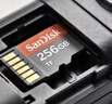 闪迪（SanDisk）256GB TF(MicroSD)内存卡 4K极速金卡A2 V30 U3行车记录仪 运动相机无人机 监控存储卡 读190MB/s 实拍图
