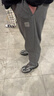 361°运动裤男士春夏季休闲卫裤直筒跑步宽松针织长裤子男652334711D-3 实拍图