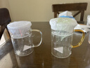 忆壶茶泡茶杯全玻璃月牙过滤耐热防爆茶水分离办公室喝茶男女士专用杯子 实拍图